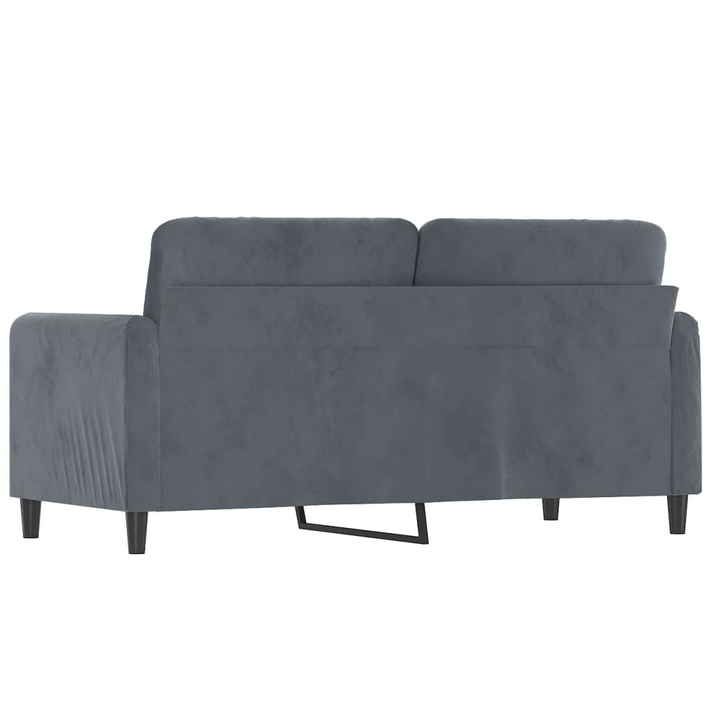 VidaXL Tweezitsbank Donkergrijs Fluwelen Bank - 35% Korting!