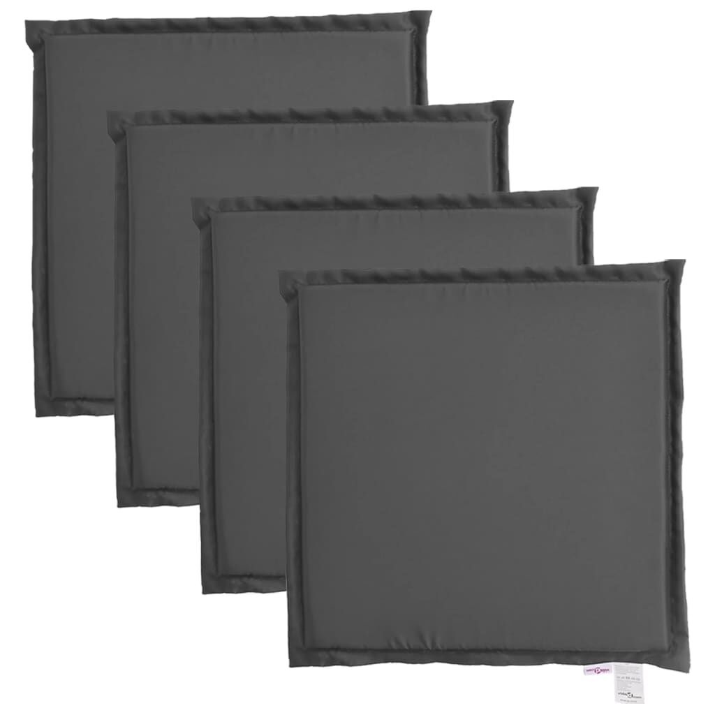 vidaXL Tuinkussens 4x Antraciet 45x45cm -35%!