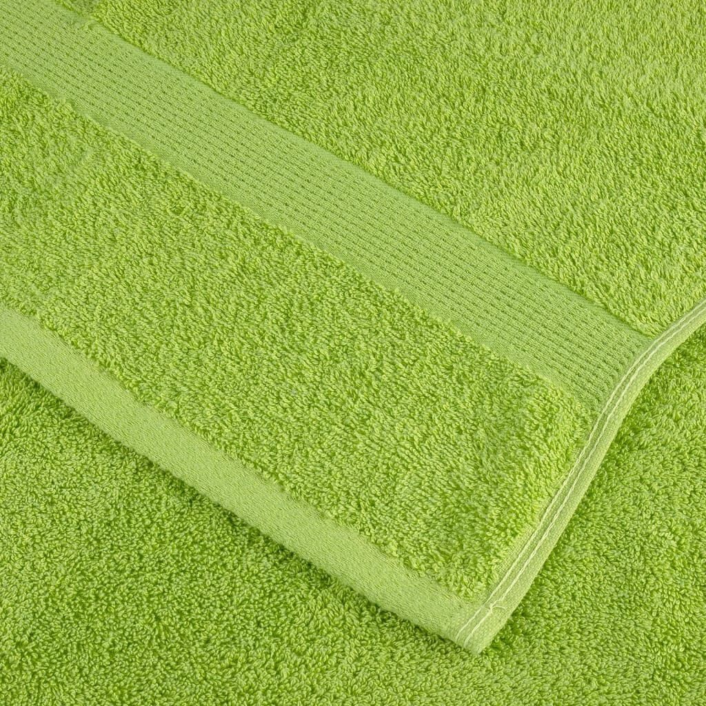 vidaXL Badhanddoeken 10x Appelgroen - 35% Korting!