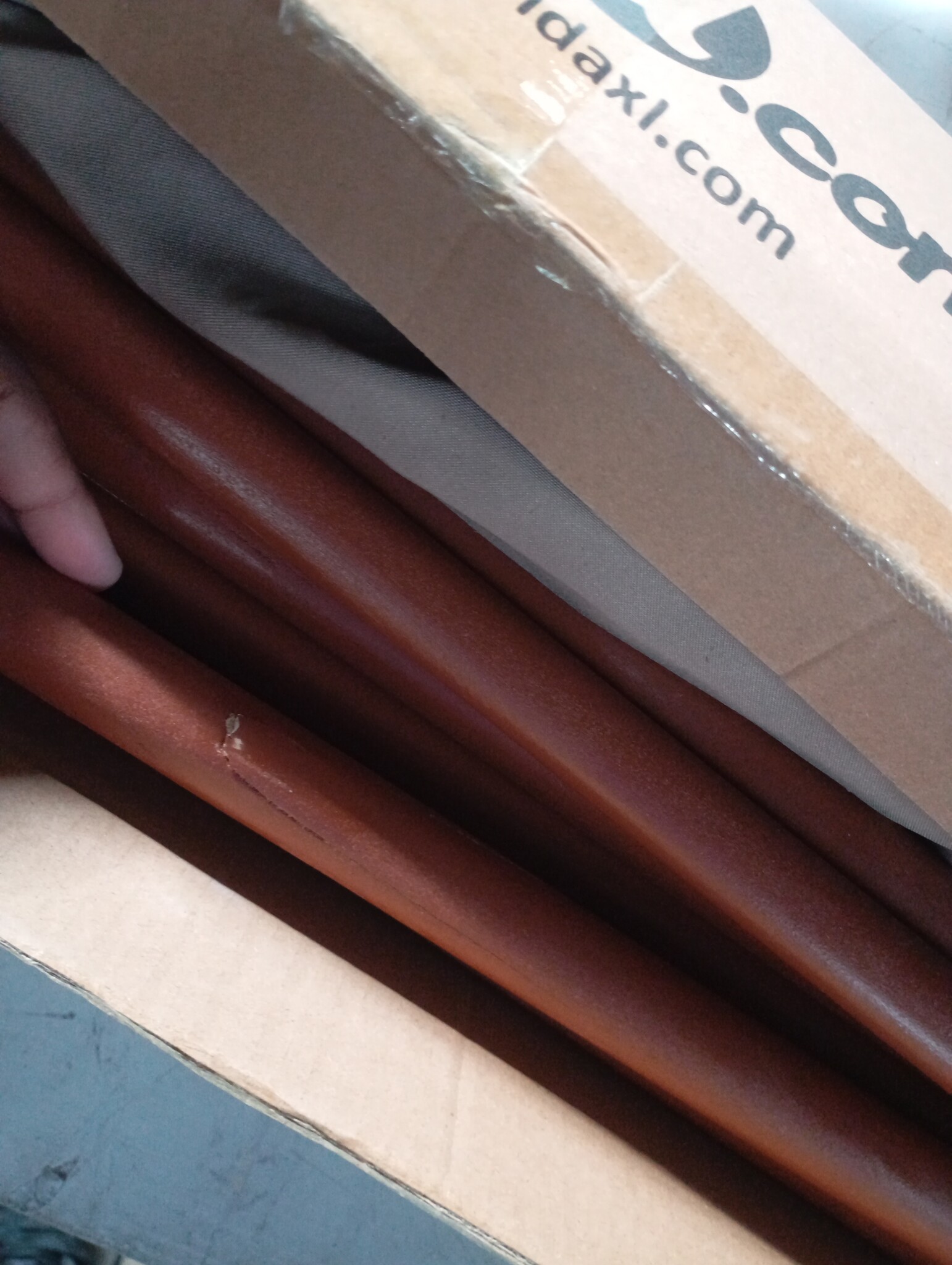 vidaXL Windscherm 600cm Taupe - 55% Korting! Beschadigd