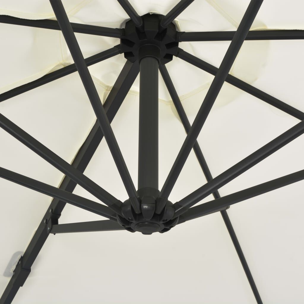 Zweefparasol Zand 300cm - 55% Korting! (Lichte Gebruikssporen)