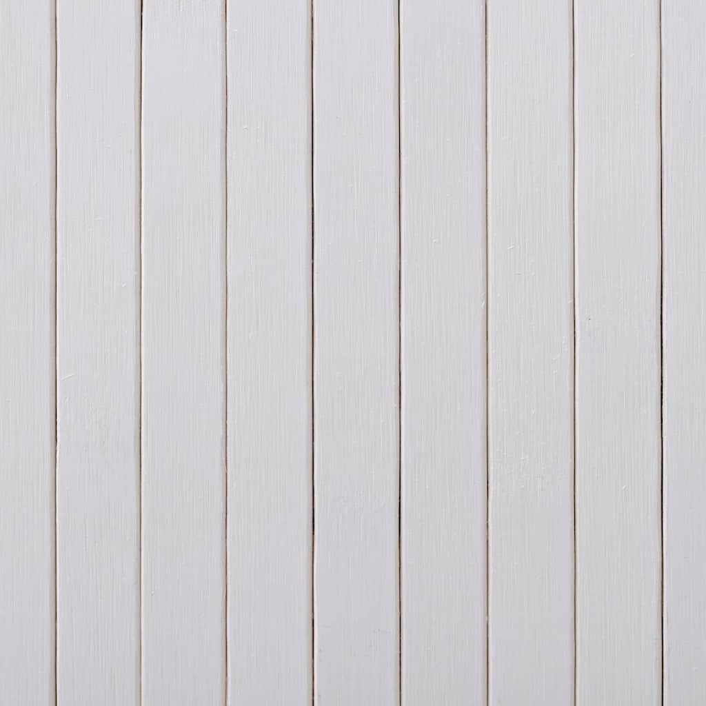 vidaXL Bamboe Kamerscherm Wit 250x165cm - 35% Korting!