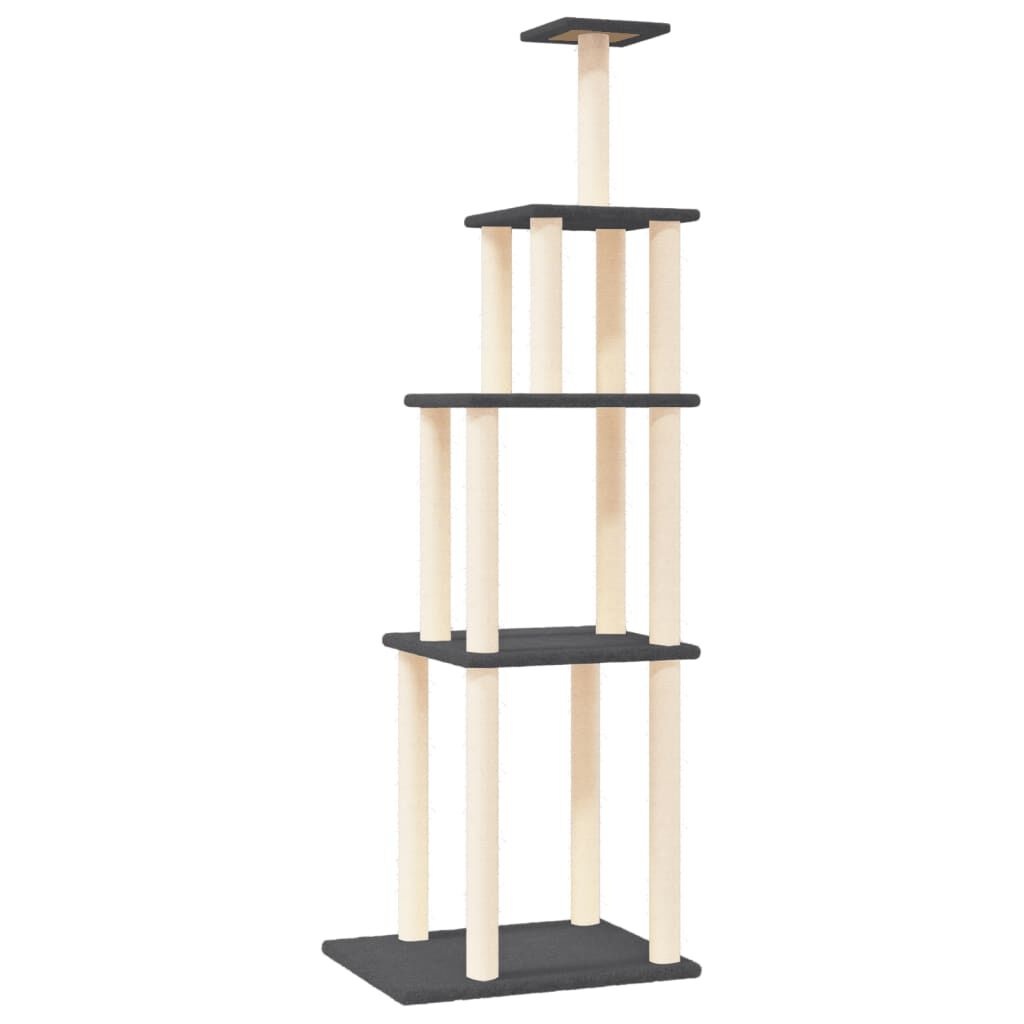 vidaXL Kattenmeubel Grijs 183cm -50% Korting! (Lichte Schade)