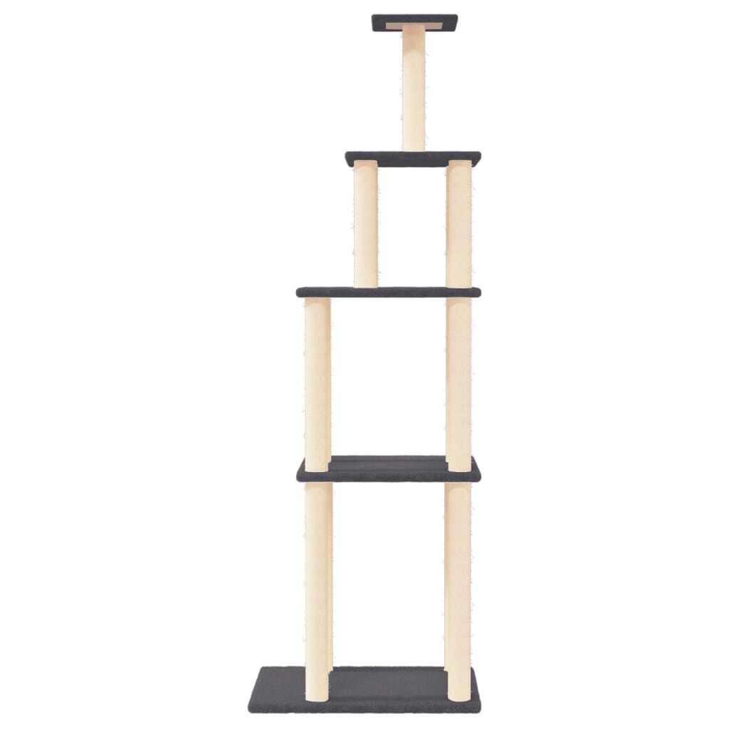 vidaXL Kattenmeubel Grijs 183cm -50% Korting! (Lichte Schade)