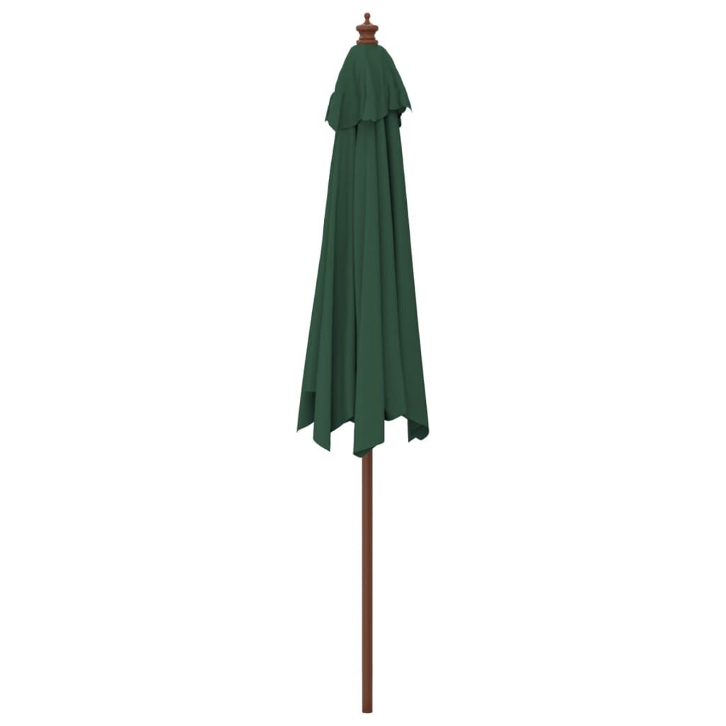 vidaXL Parasol Groen 299x240cm - 35% Korting!