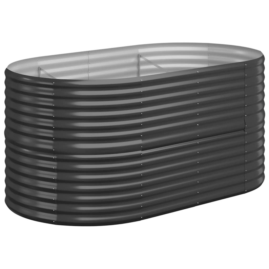 vidaXL Plantenbak Antraciet - 152cm - 35% Korting! (Retour)