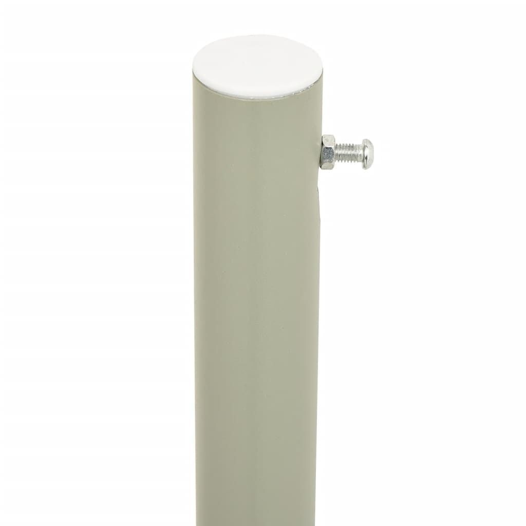 VidaXL Uittrekbaar Tuinscherm 140x300cm Zwart - 35% Korting!