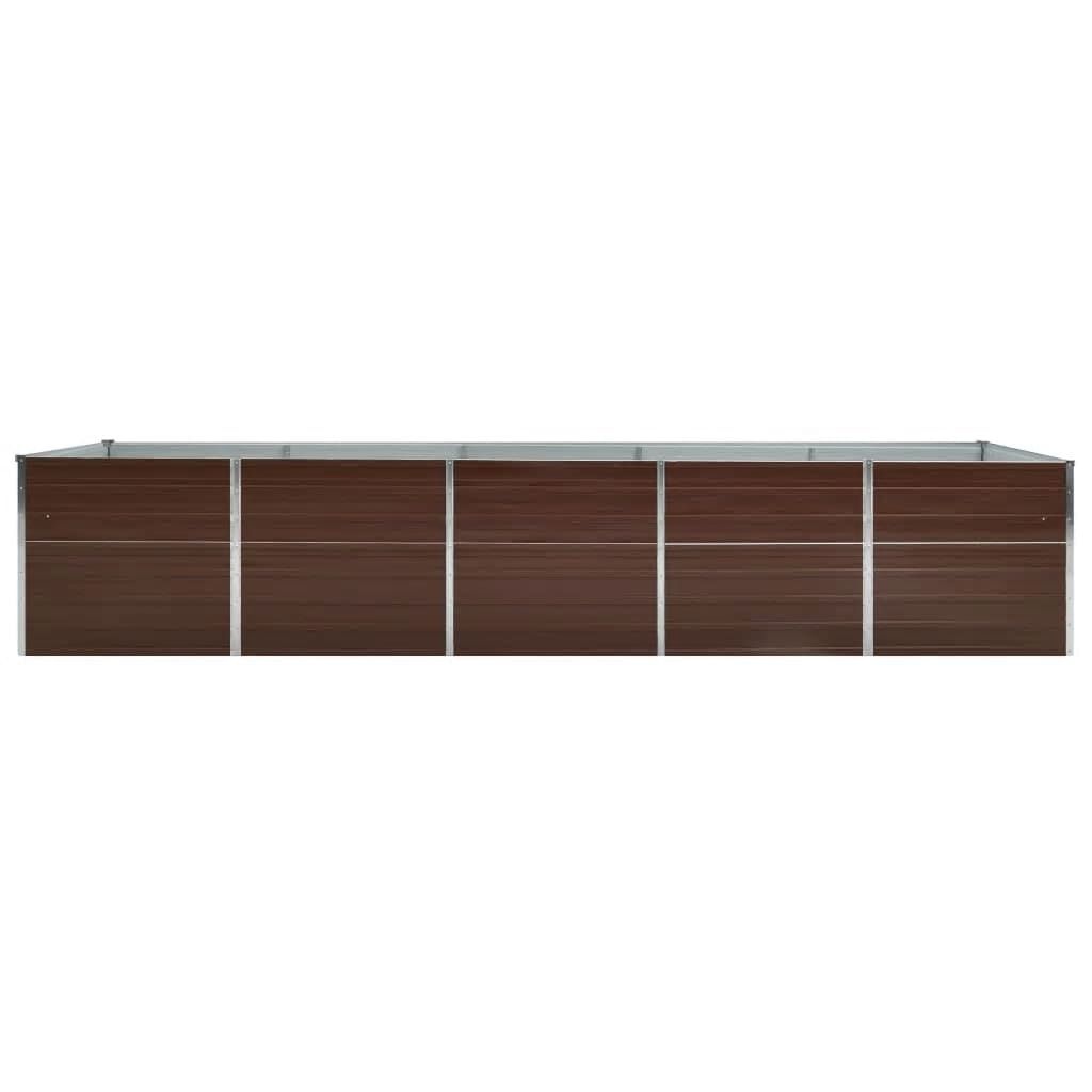 VidaXL Verhoogde Plantenbak 400cm Bruin -35% Korting! (Zonder Montage)