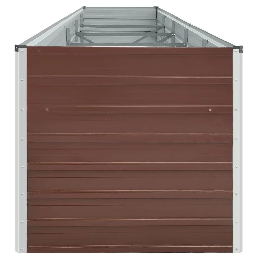 VidaXL Verhoogde Plantenbak 400cm Bruin -35% Korting! (Zonder Montage)