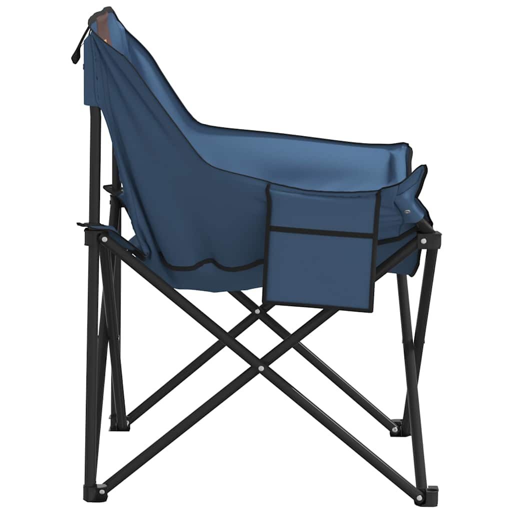 vidaXL Campingstoelen (2x) Blauw - 35% Korting!