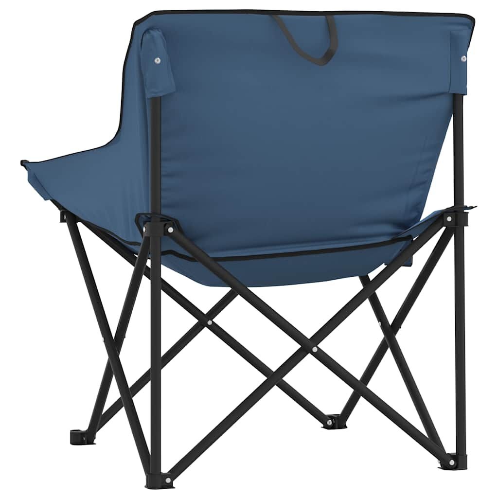 vidaXL Campingstoelen (2x) Blauw - 35% Korting!
