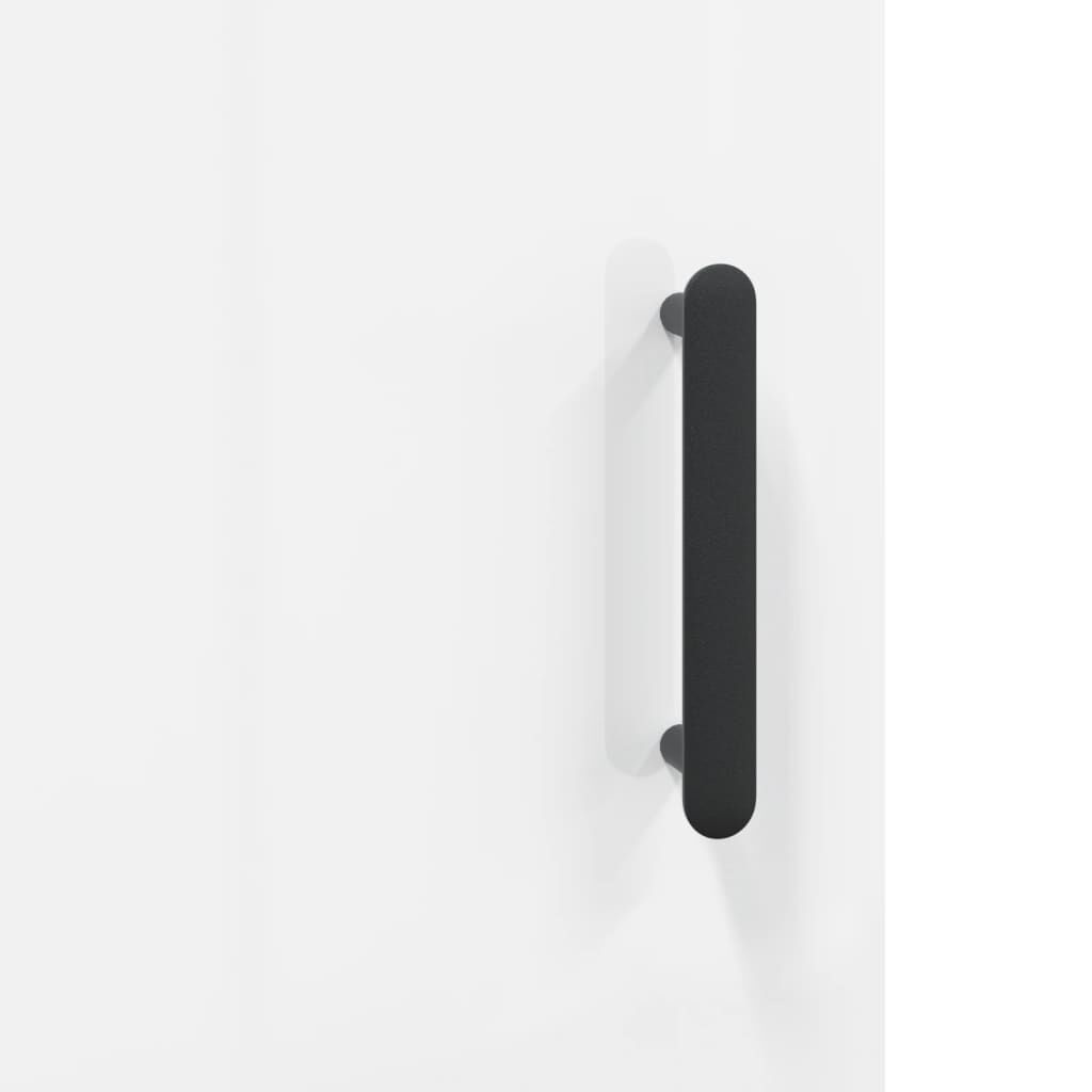VidaXL Dressoir Hoogglans Wit 69,5cm - 41% Korting!