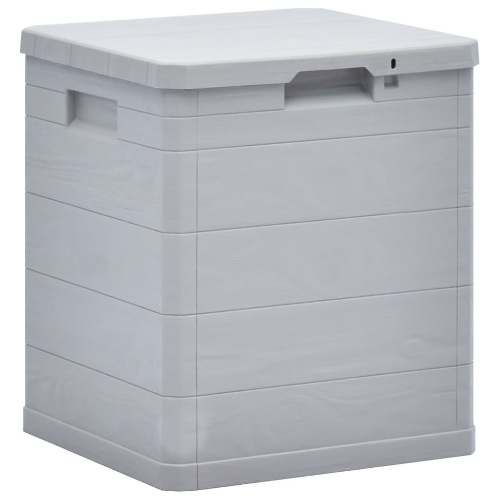 vidaXL Tuin Opbergbox 90L Lichtgrijs - 35% Korting!