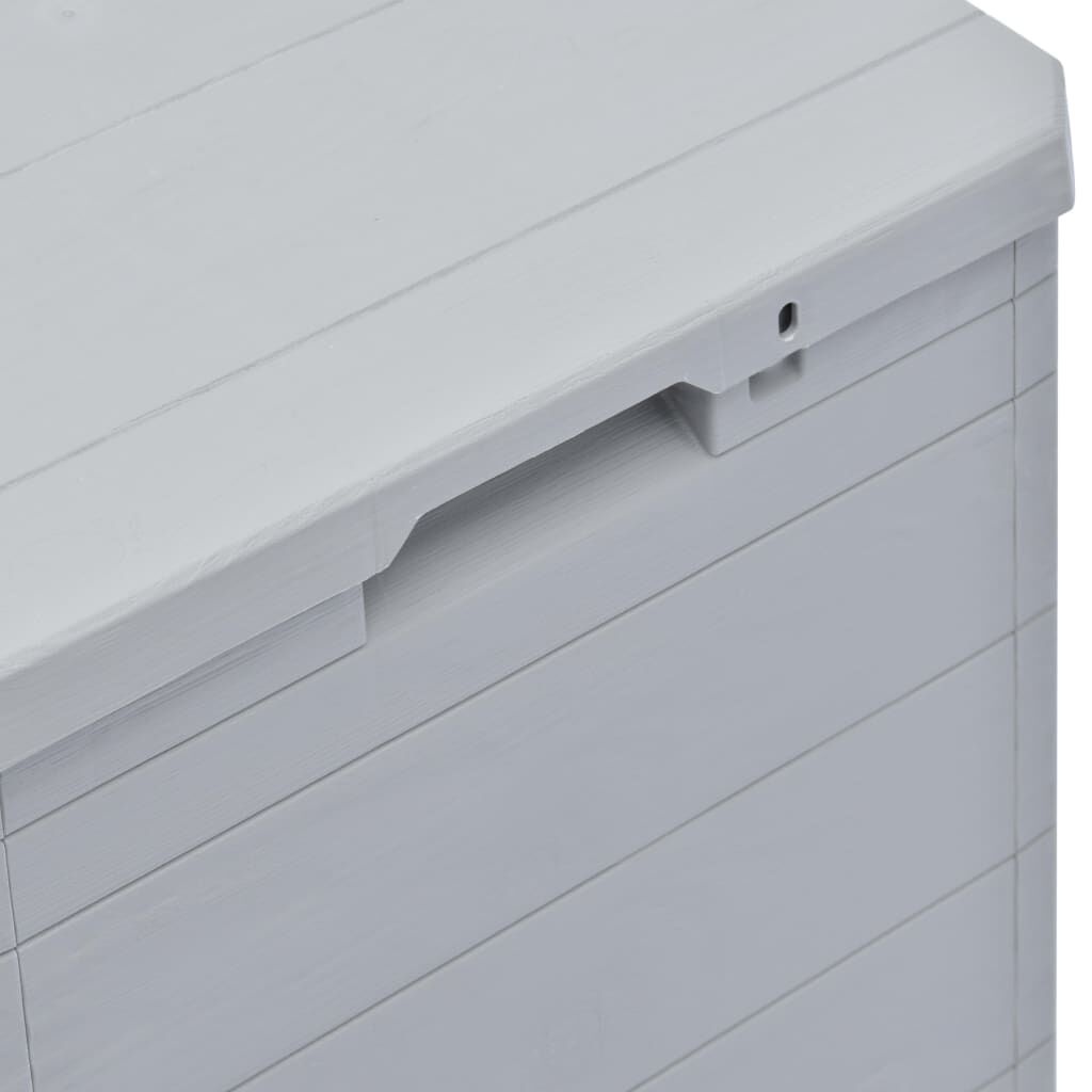 vidaXL Tuin Opbergbox 90L Lichtgrijs - 35% Korting!