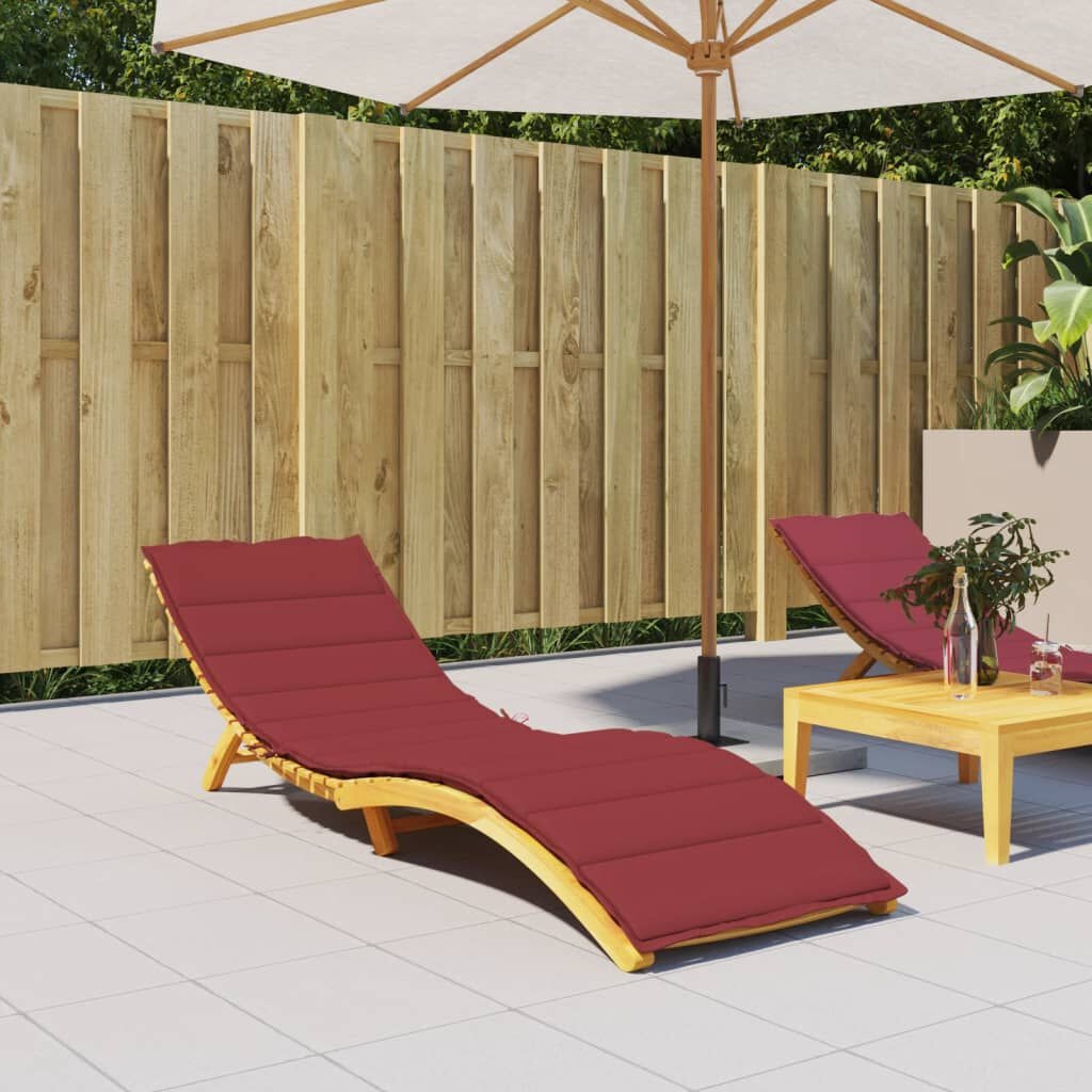 Ligbedkussen Wijnrood 200x70 cm - 35% Korting!