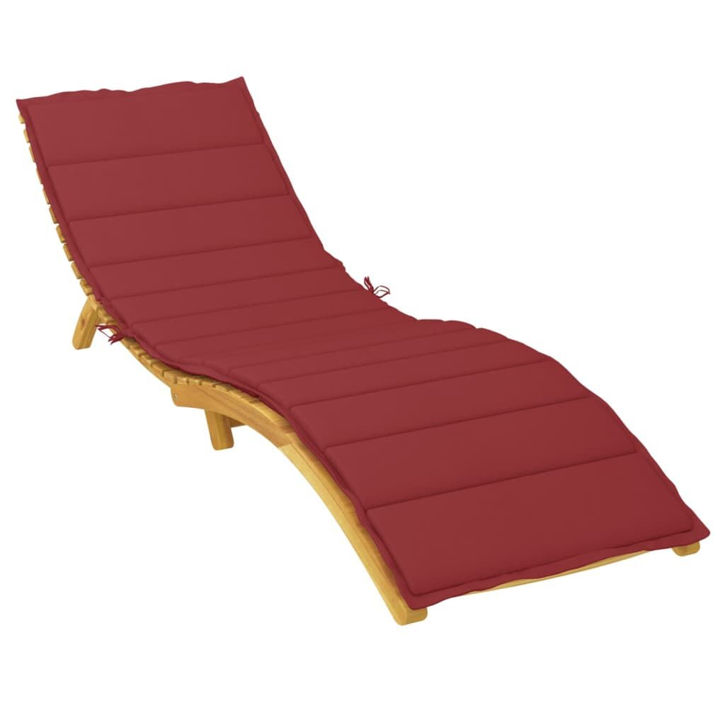 Ligbedkussen Wijnrood 200x70 cm - 35% Korting!