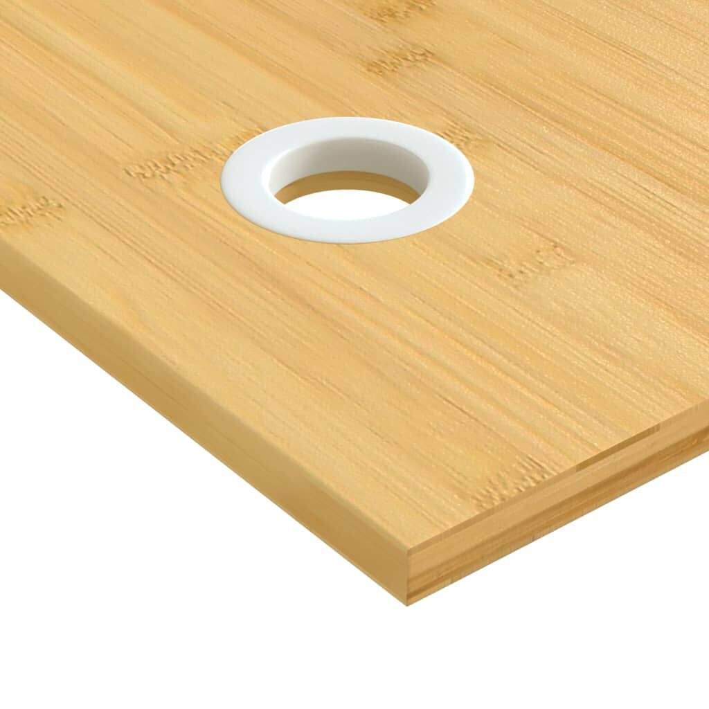vidaXL Bamboe Bureaublad 110x60cm - 35% Korting!