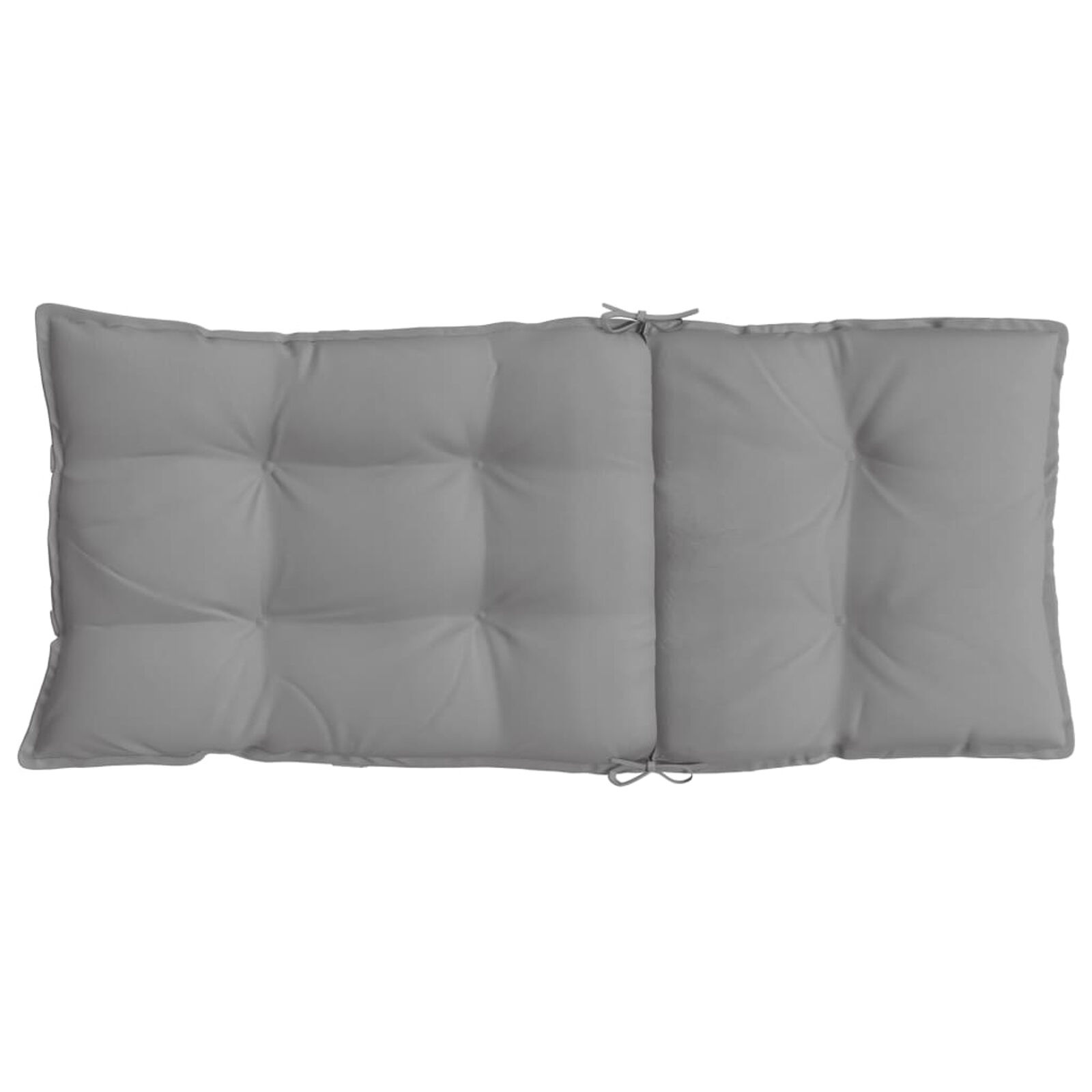 vidaXL Stoelkussens Hoge Rug, 6 st. Grijs - 45% Korting!