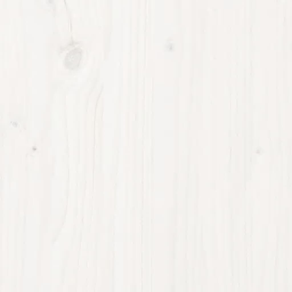 vidaXL Handdoekenrek Wit Grenen - 35% Korting!