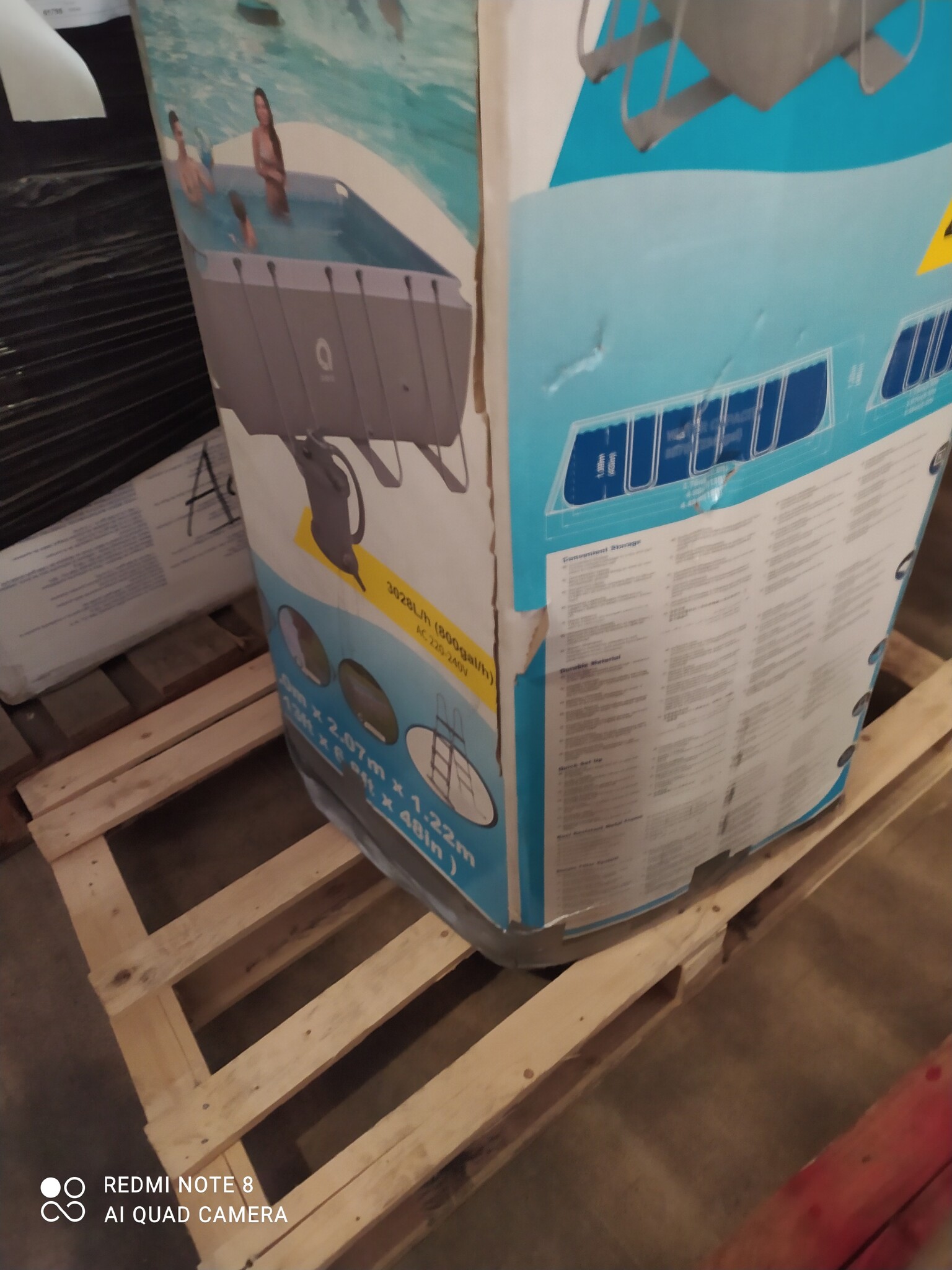 Avenli Zwembad 400x207x122cm + Zandfilter - 45% Korting!