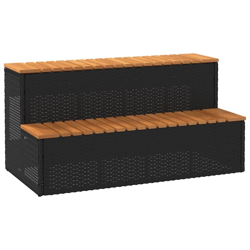 vidaXL Hottub Opstap 100cm - 35% Korting! (Montageset mogelijk incompleet)