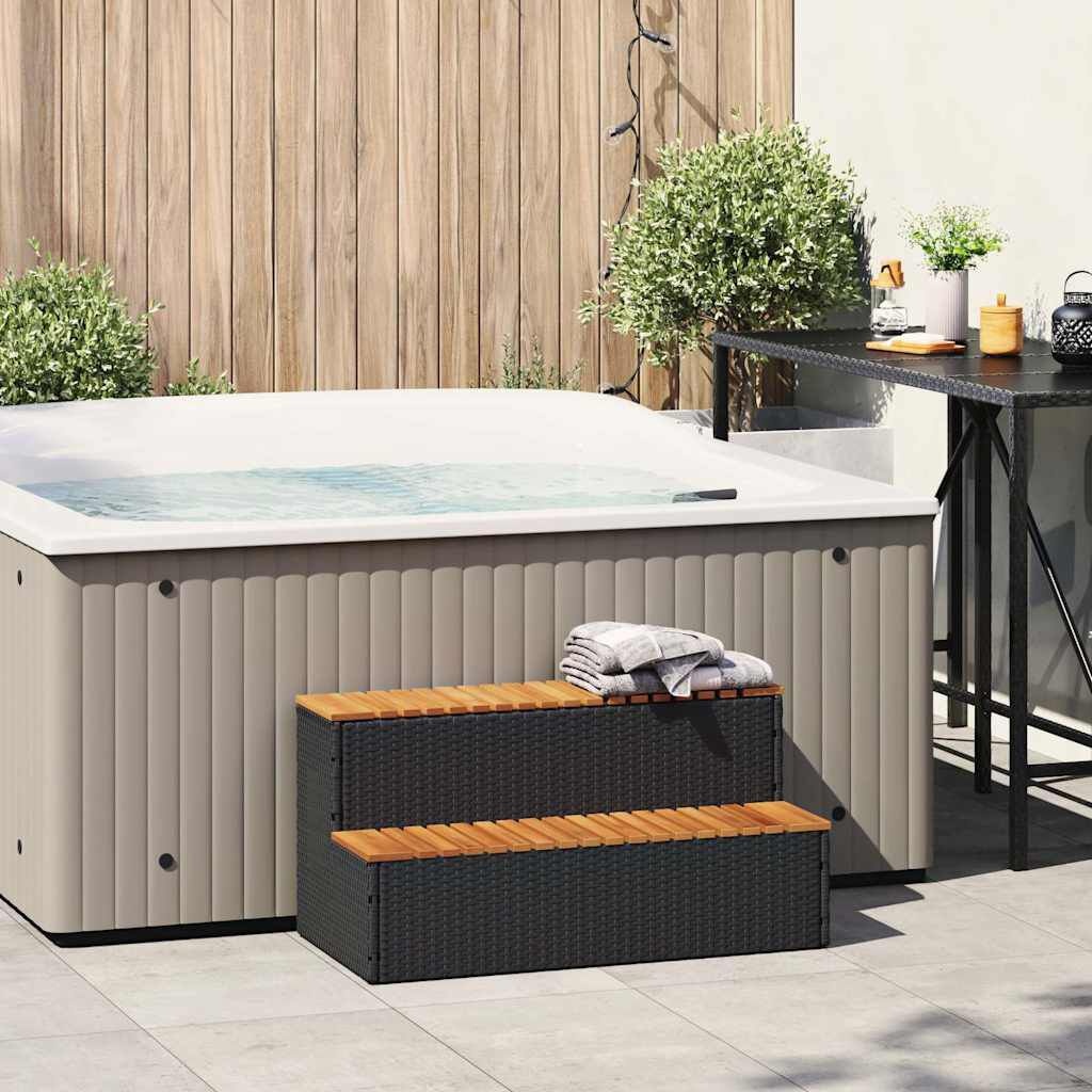 vidaXL Hottub Opstap 100cm - 35% Korting! (Montageset mogelijk incompleet)