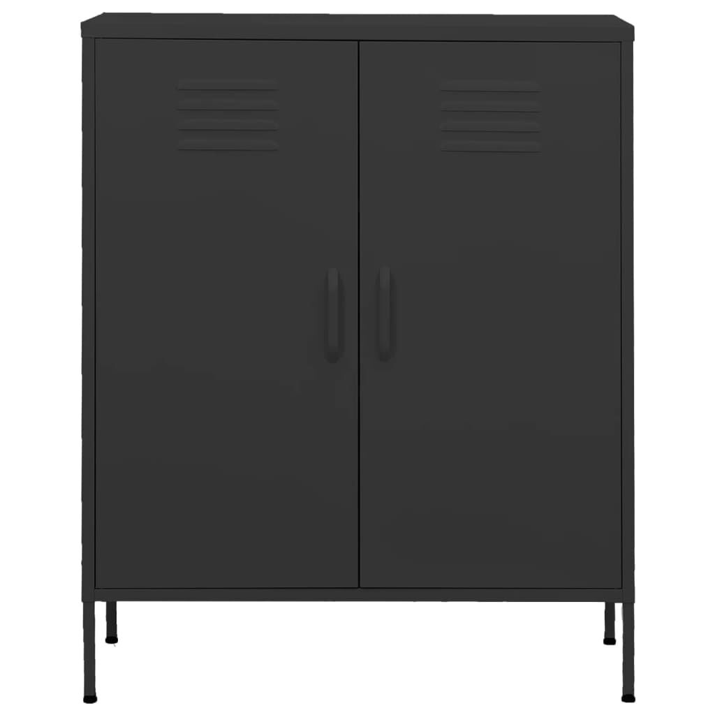 vidaXL Opbergkast Antraciet 80cm - 60% Korting!