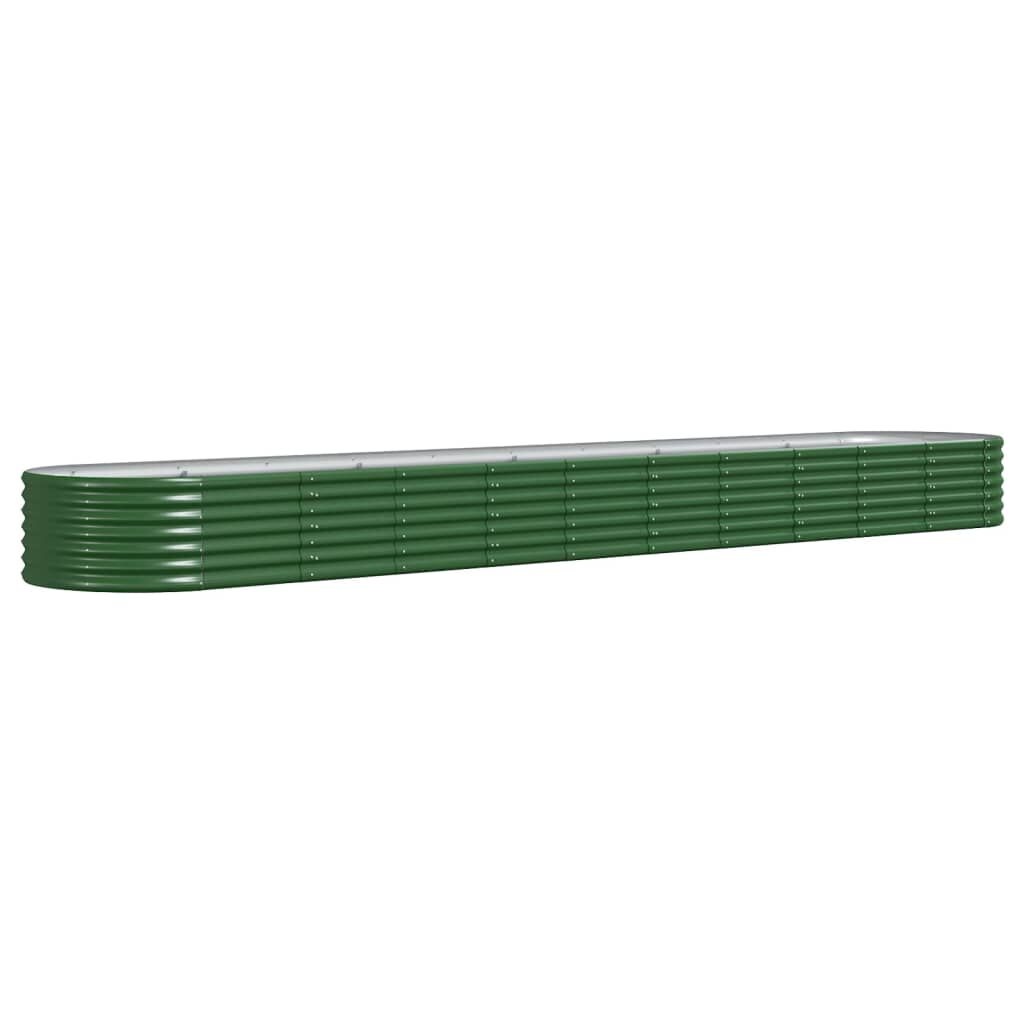 vidaXL Plantenbak Groen 440cm - 60% Korting! Losse Onderdelen