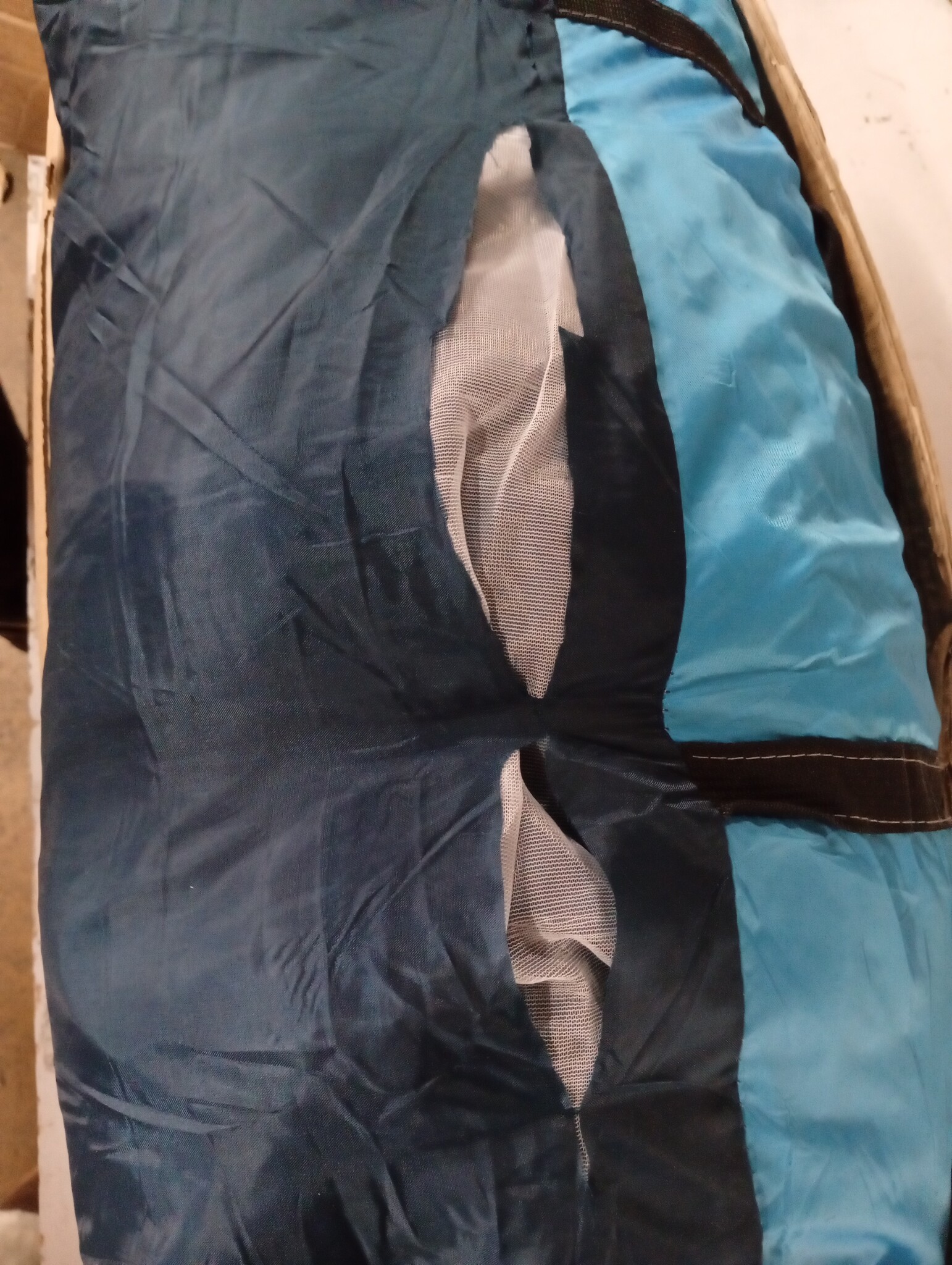 Zwembadtent vidaXL 590x520x250cm Blauw - 50% Korting!