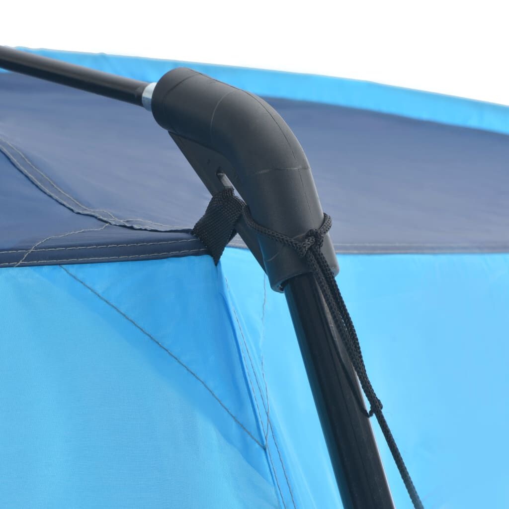 Zwembadtent vidaXL 590x520x250cm Blauw - 50% Korting!