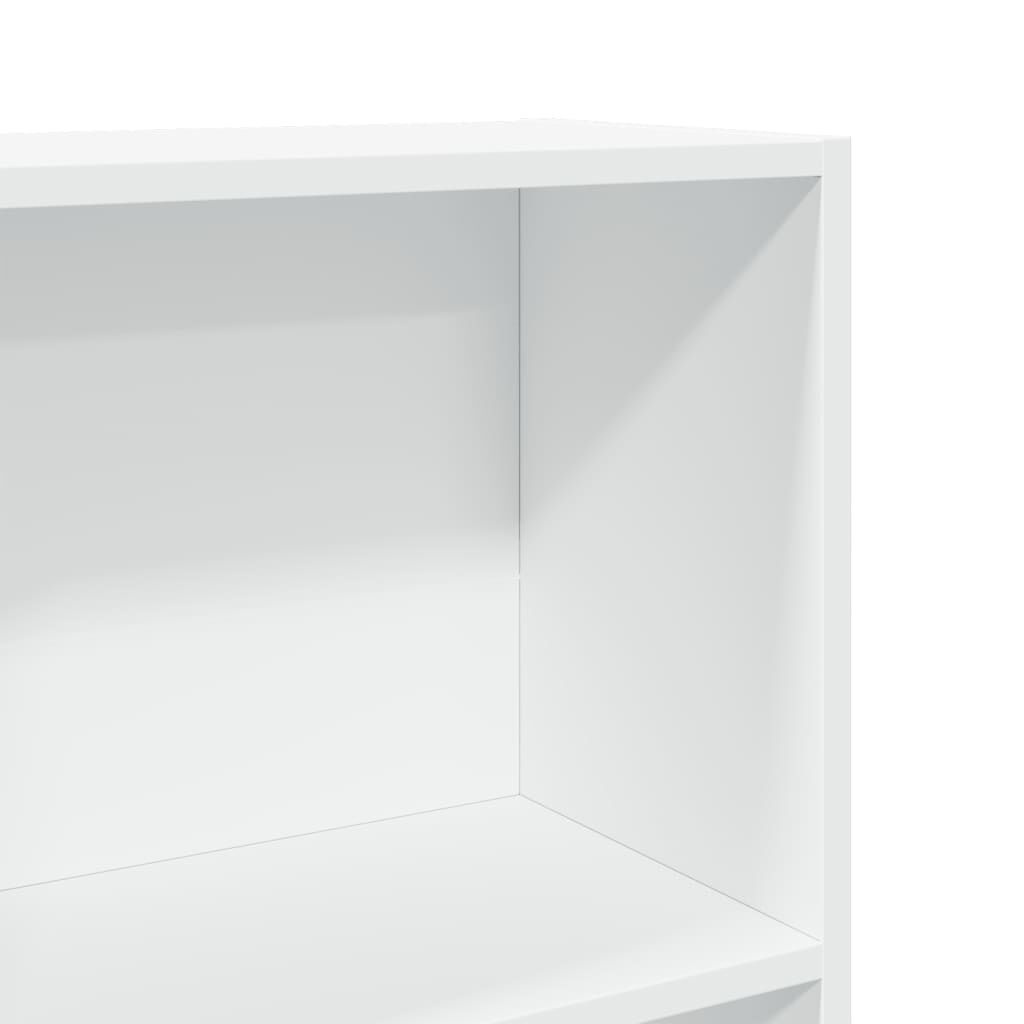 vidaXL Boekenkast 60x24x176 cm bewerkt hout wit