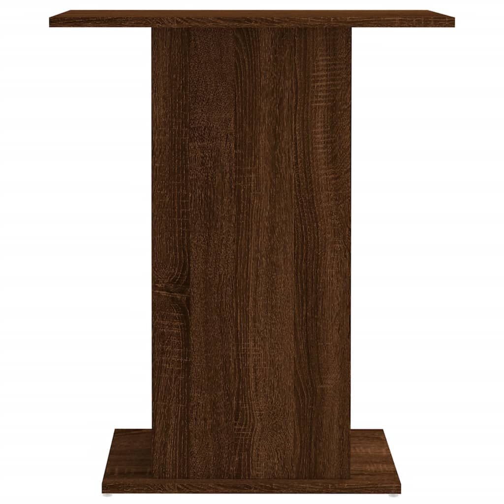 vidaXL Aquariumstandaard Bruin Eiken - 35% Korting!