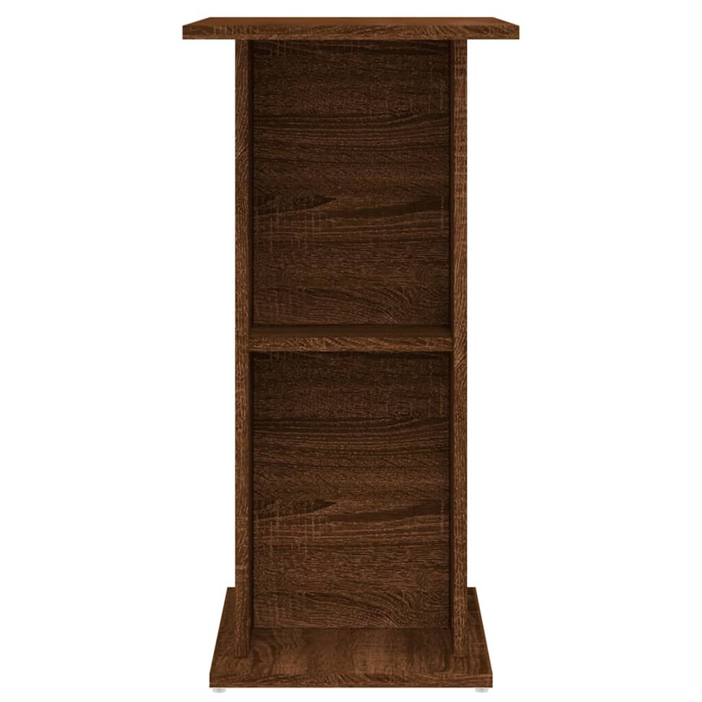 vidaXL Aquariumstandaard Bruin Eiken - 35% Korting!
