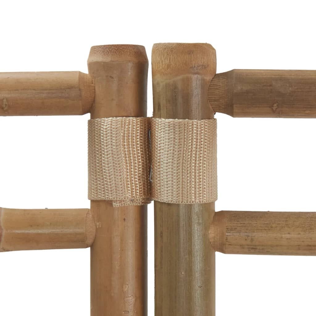 Kamerscherm Bamboe & Canvas 120cm - 35% Korting!