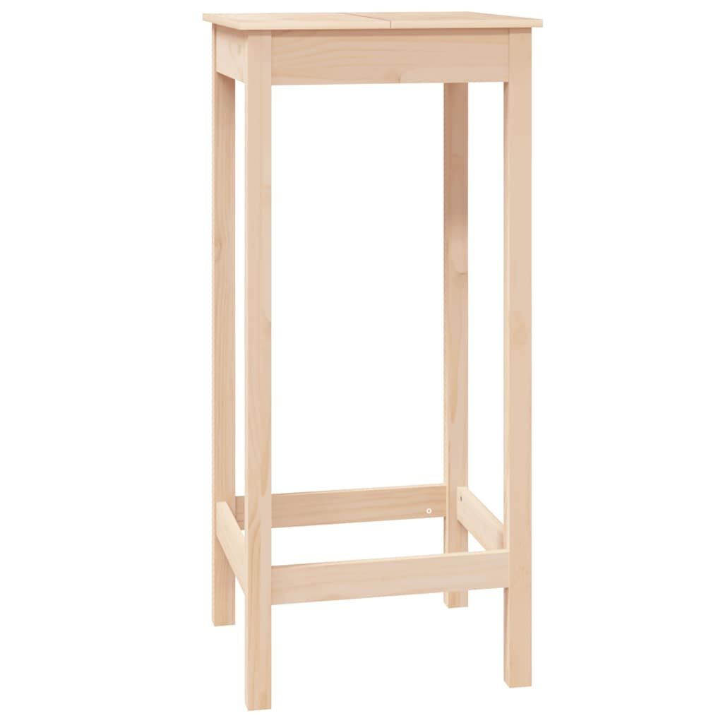 vidaXL Bartafel Grenenhout 50x50x110cm - 35% Korting!