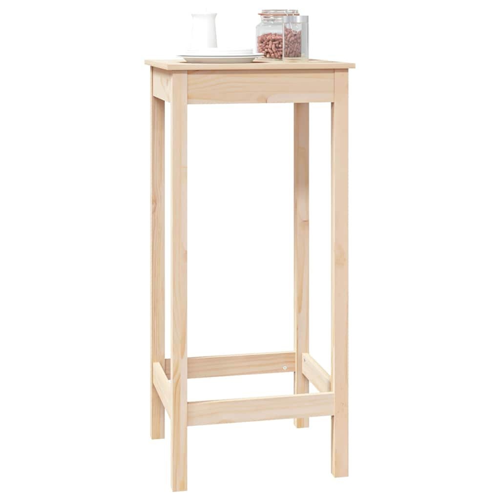 vidaXL Bartafel Grenenhout 50x50x110cm - 35% Korting!