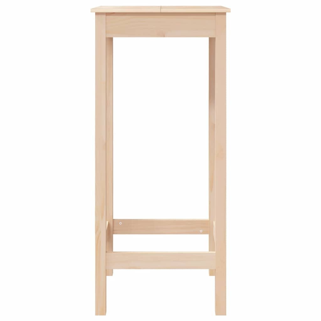 vidaXL Bartafel Grenenhout 50x50x110cm - 35% Korting!