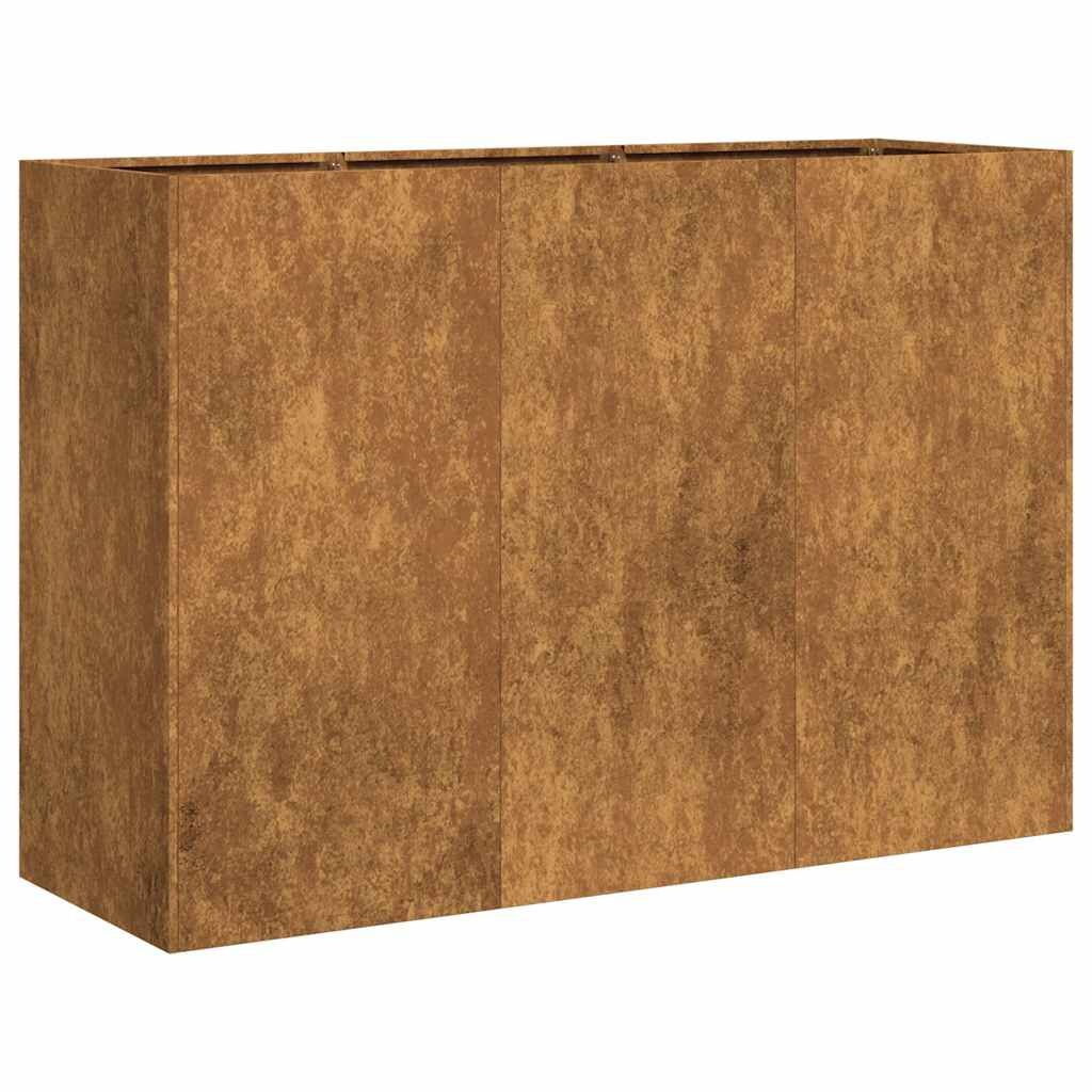 VidaXL Plantenbak Roest Look 120cm - 35% Korting! Wees er snel bij!