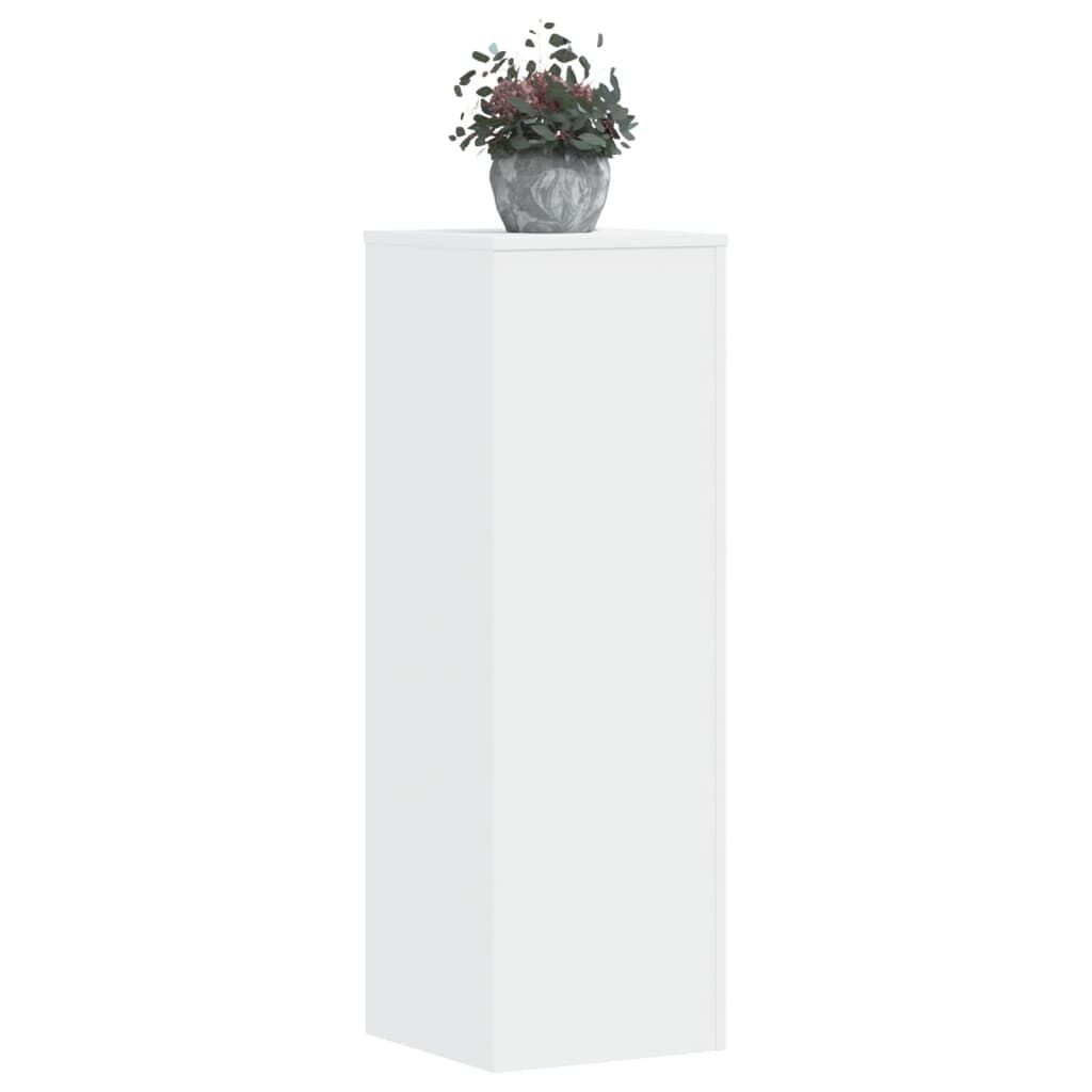 vidaXL Plantenstandaard Wit 33x100cm - 50% Korting!