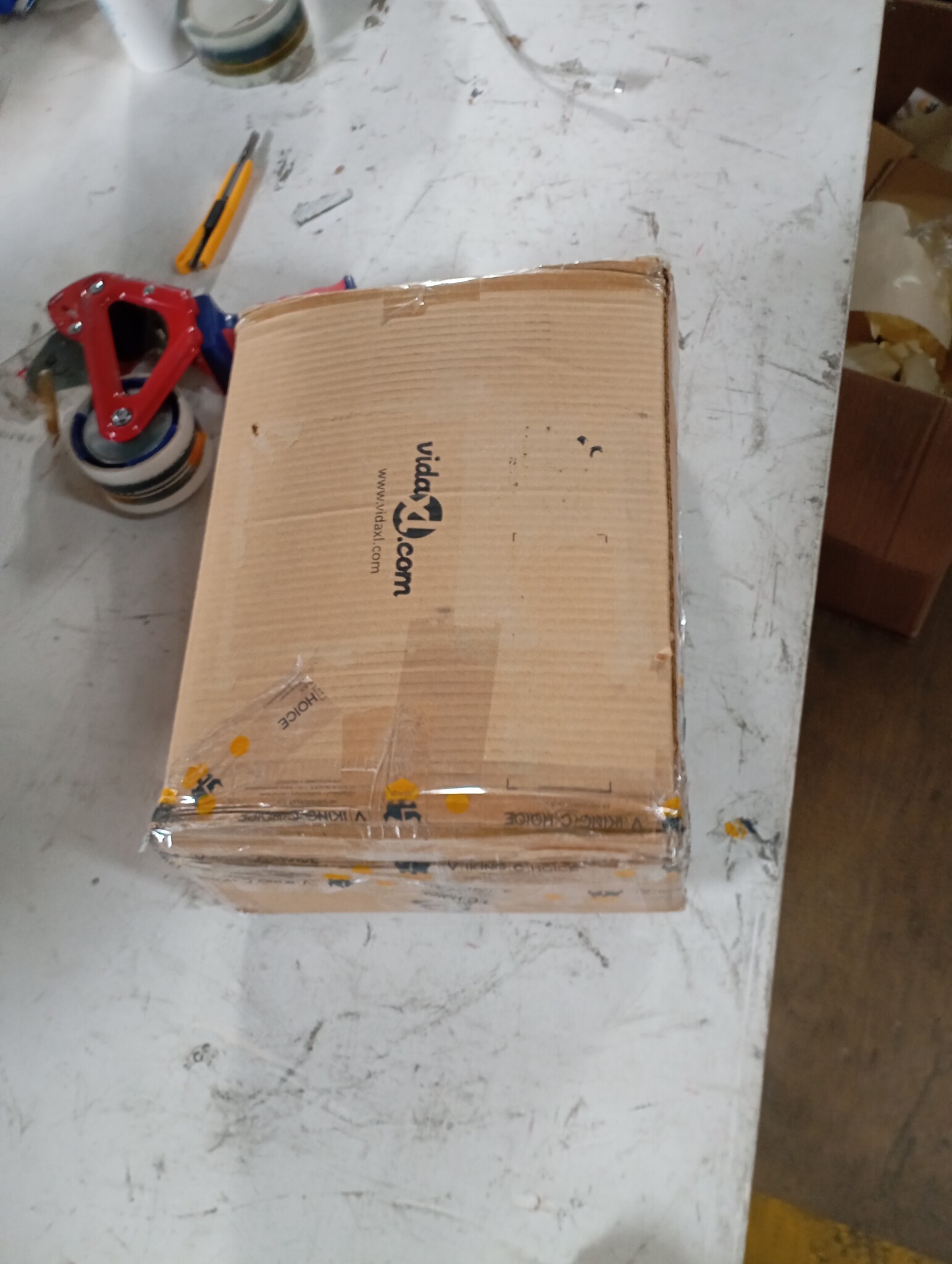 vidaXL Prieeldak 3x3m Taupe - Scheurtje, Maar 55% Korting!