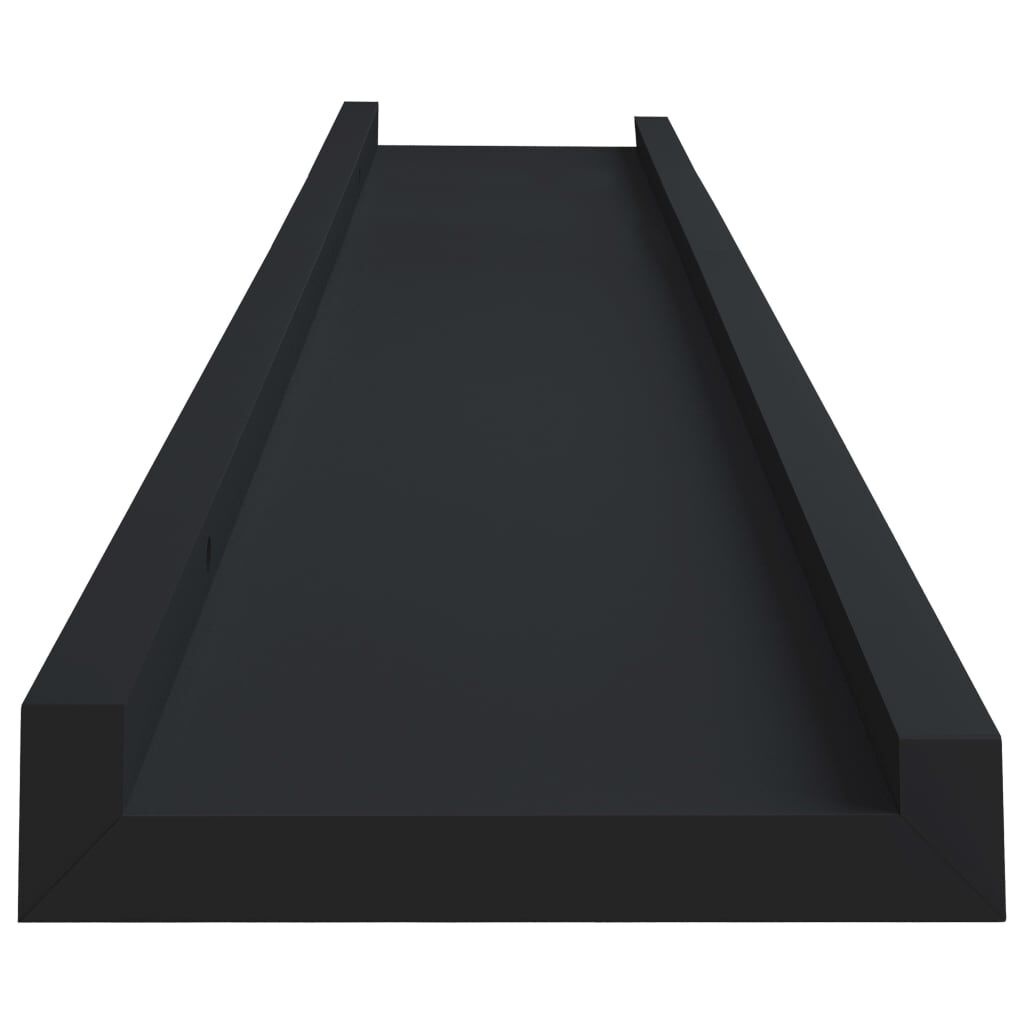 vidaXL Fotoplanken Zwart (80cm) - 60% Korting! Zonder Montagemateriaal