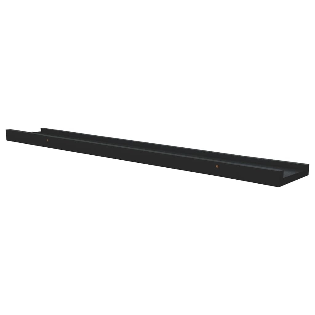 vidaXL Fotoplanken Zwart (80cm) - 60% Korting! Zonder Montagemateriaal