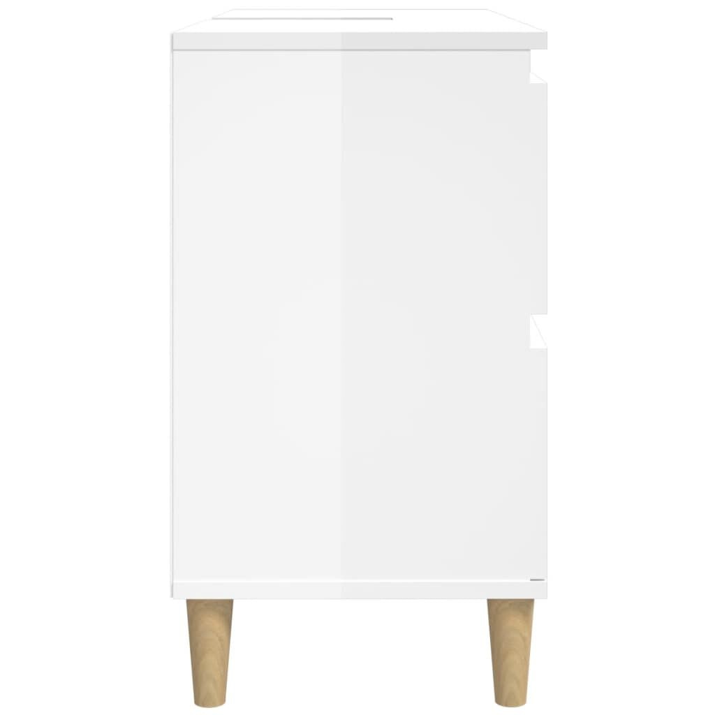vidaXL Wastafelkast Wit 80cm - Geretourneerd - 35% Korting!