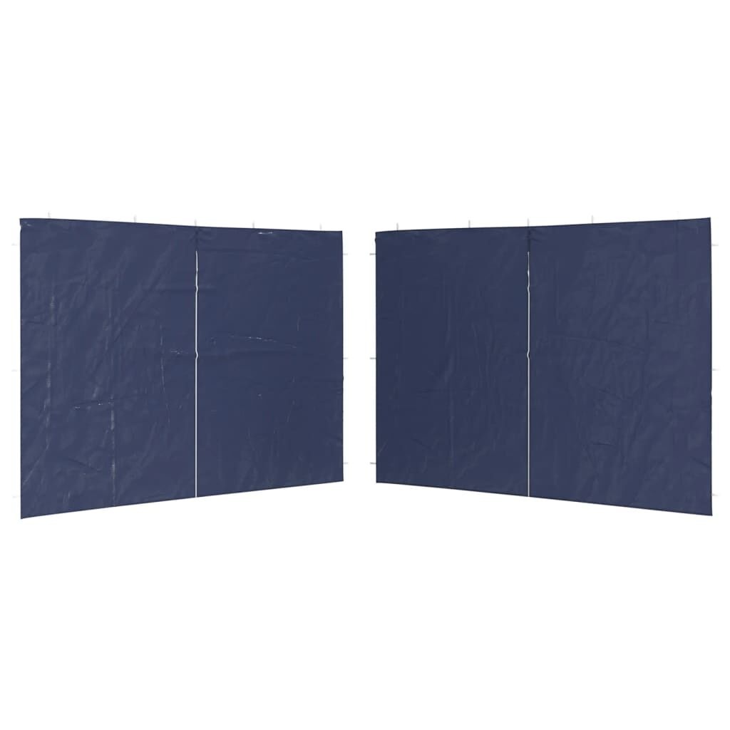 vidaXL Tentwanden Blauw (2 st) - Scheur - 50% Korting!