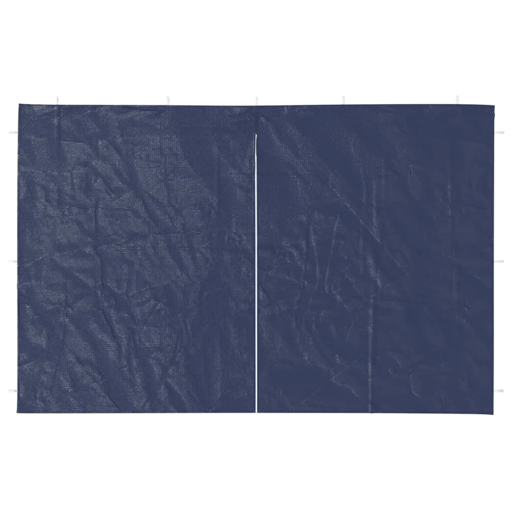 vidaXL Tentwanden Blauw (2 st) - Scheur - 50% Korting!