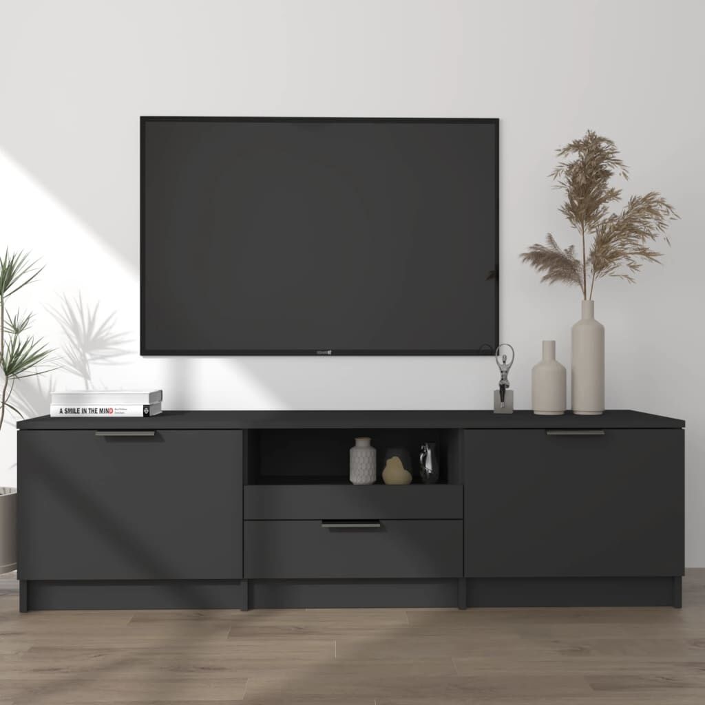 VidaXL Tv-meubel Zwart 140cm - 35% Korting! (Nieuwstaat)