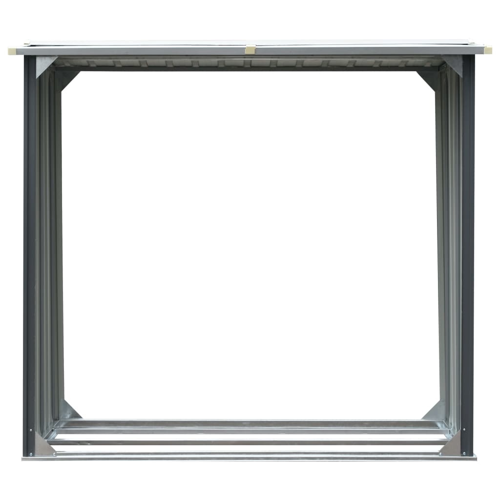 VidaXL Haardhoutschuur Grijs - 35% Korting! (172x91x154cm)