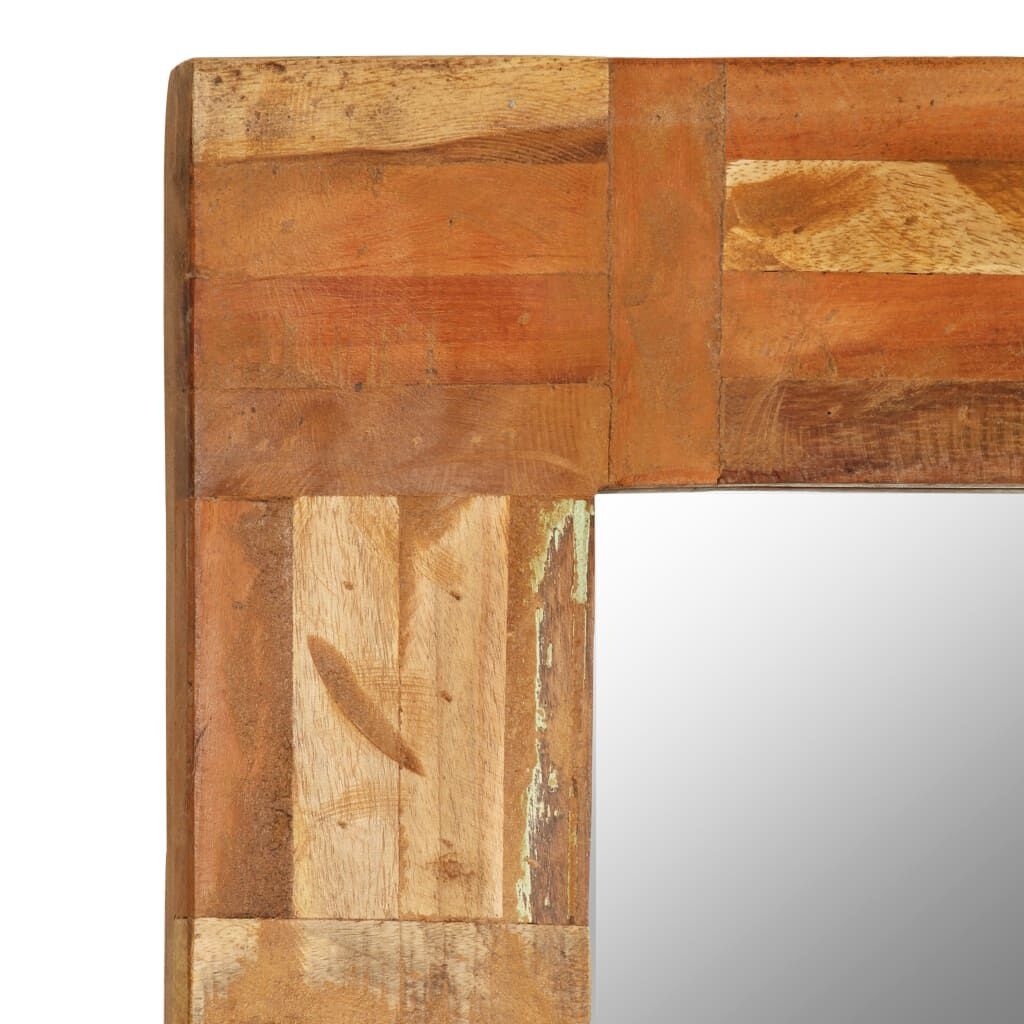 Wandspiegel Recycled Hout 60x60cm - 35% Korting!