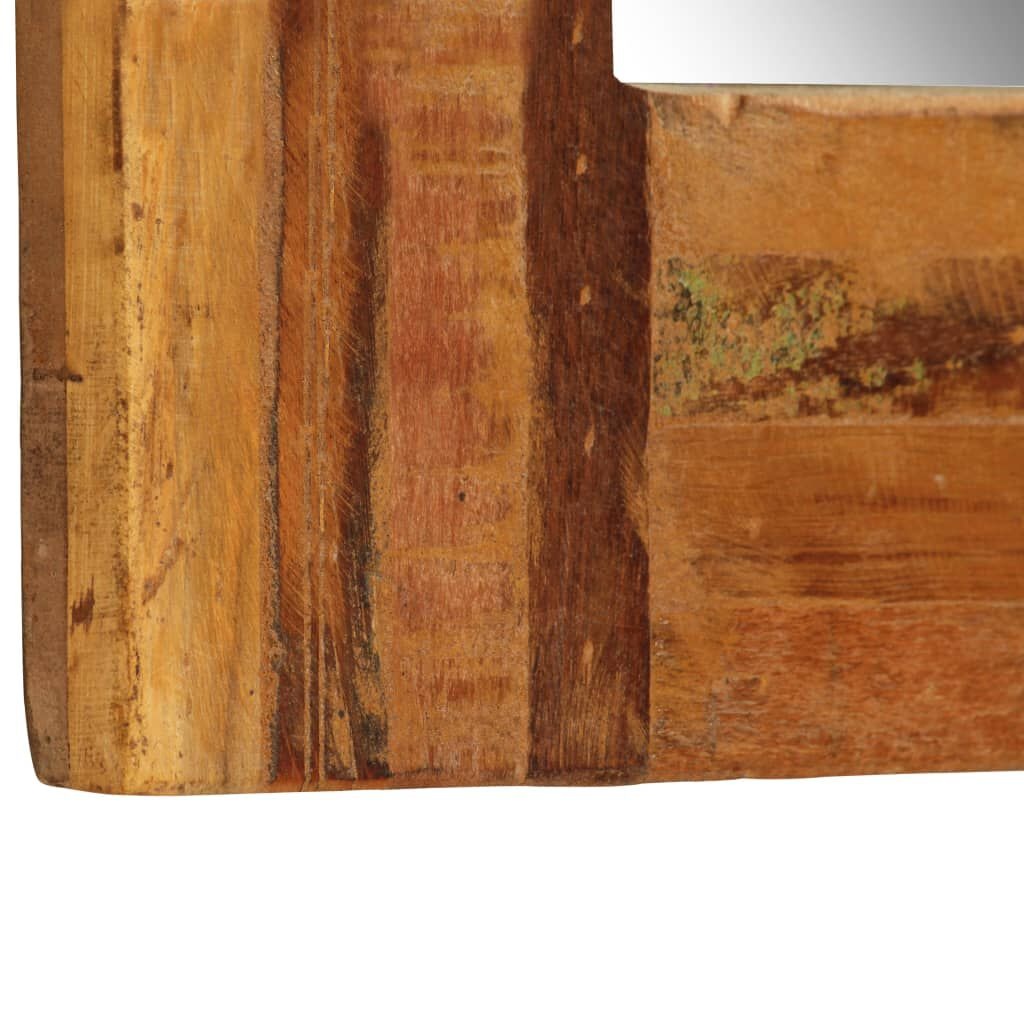 Wandspiegel Recycled Hout 60x60cm - 35% Korting!