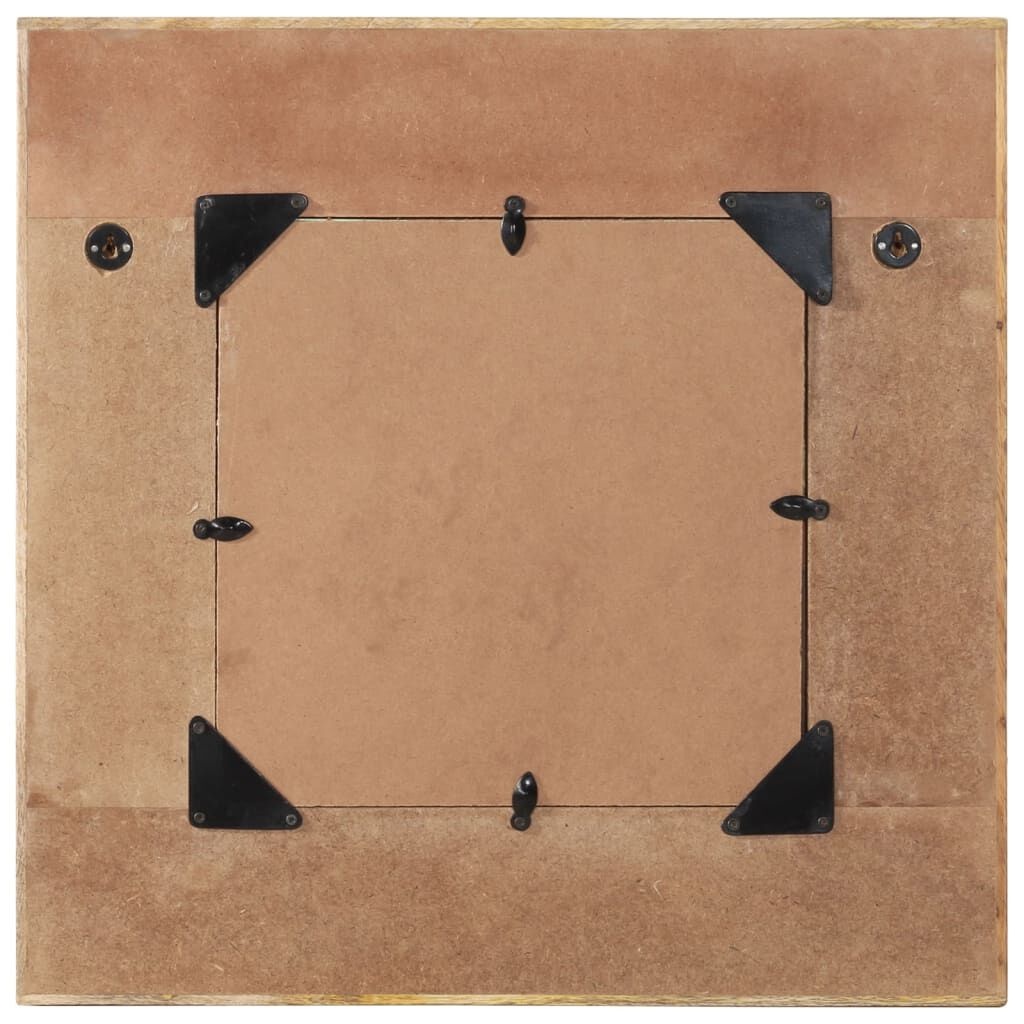 Wandspiegel Recycled Hout 60x60cm - 35% Korting!